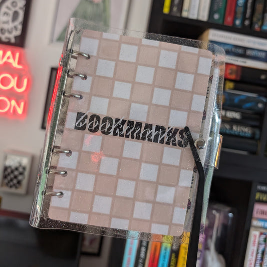 CHECKERBOARD - BOOKMARK BINDER (+ 4 BOOKMARKS)