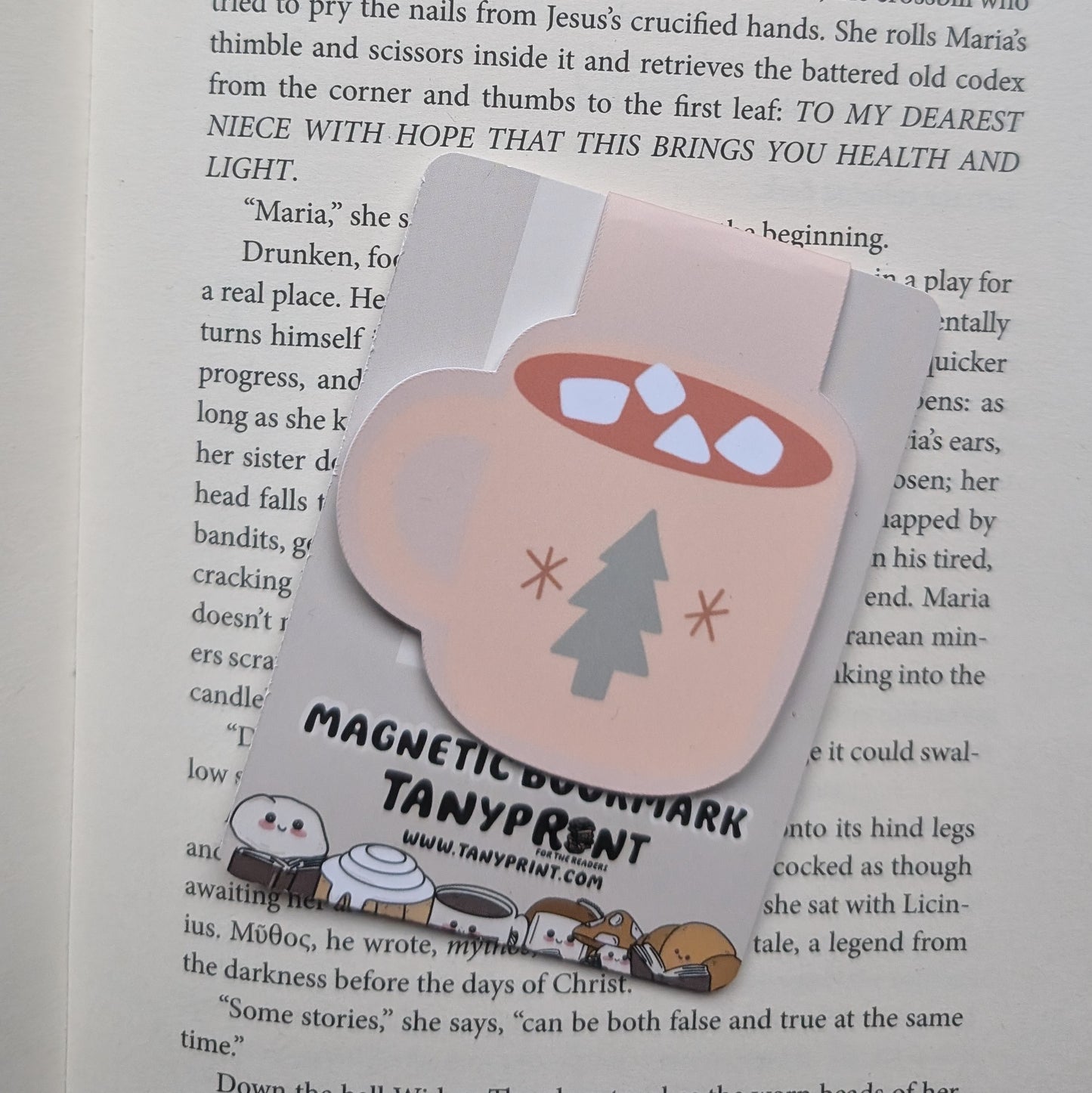 CUP OF COCOA - BOOKMARK