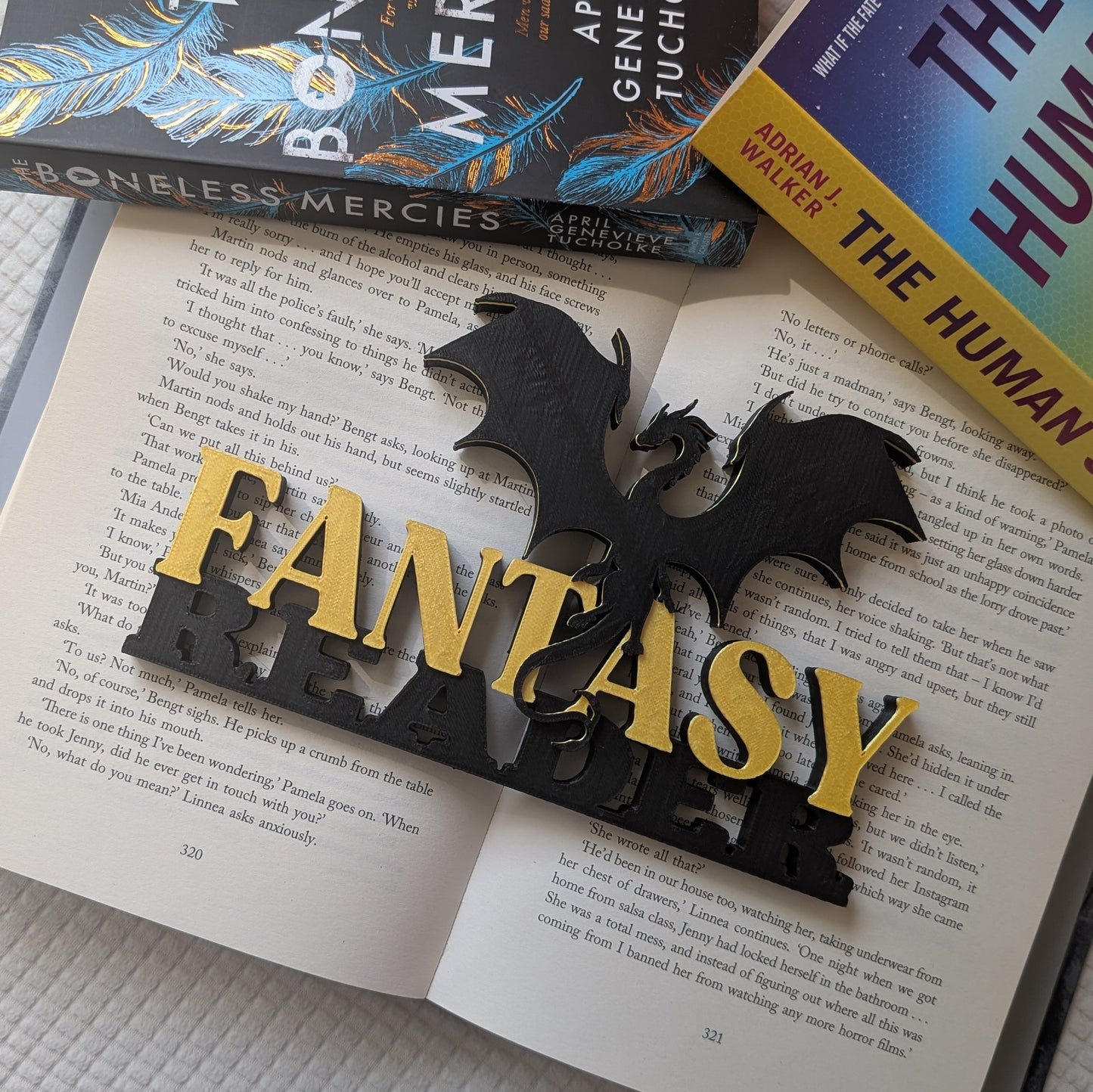 FANTASY READER - 3D PRINTED SIGN