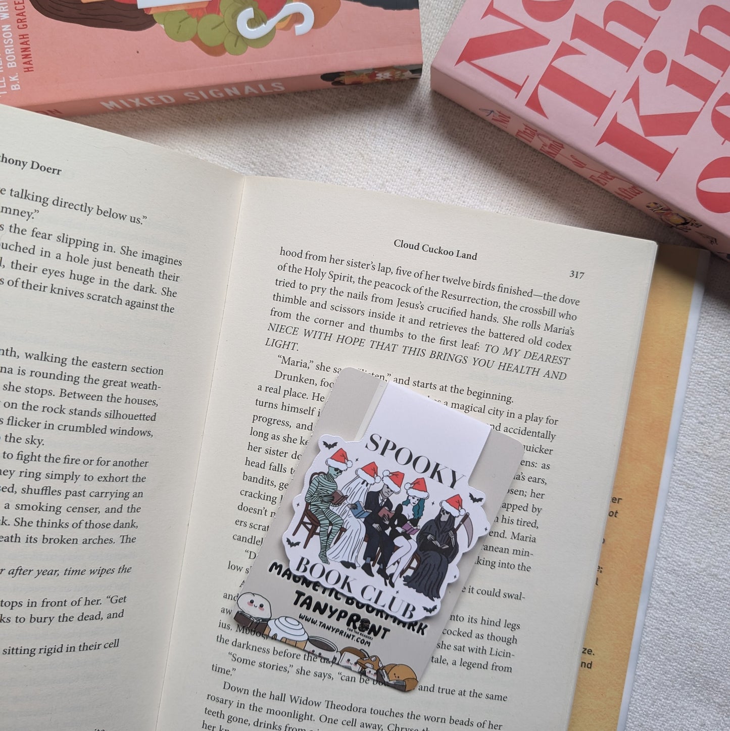 SPOOKY BOOKCLUB - BOOKMARK