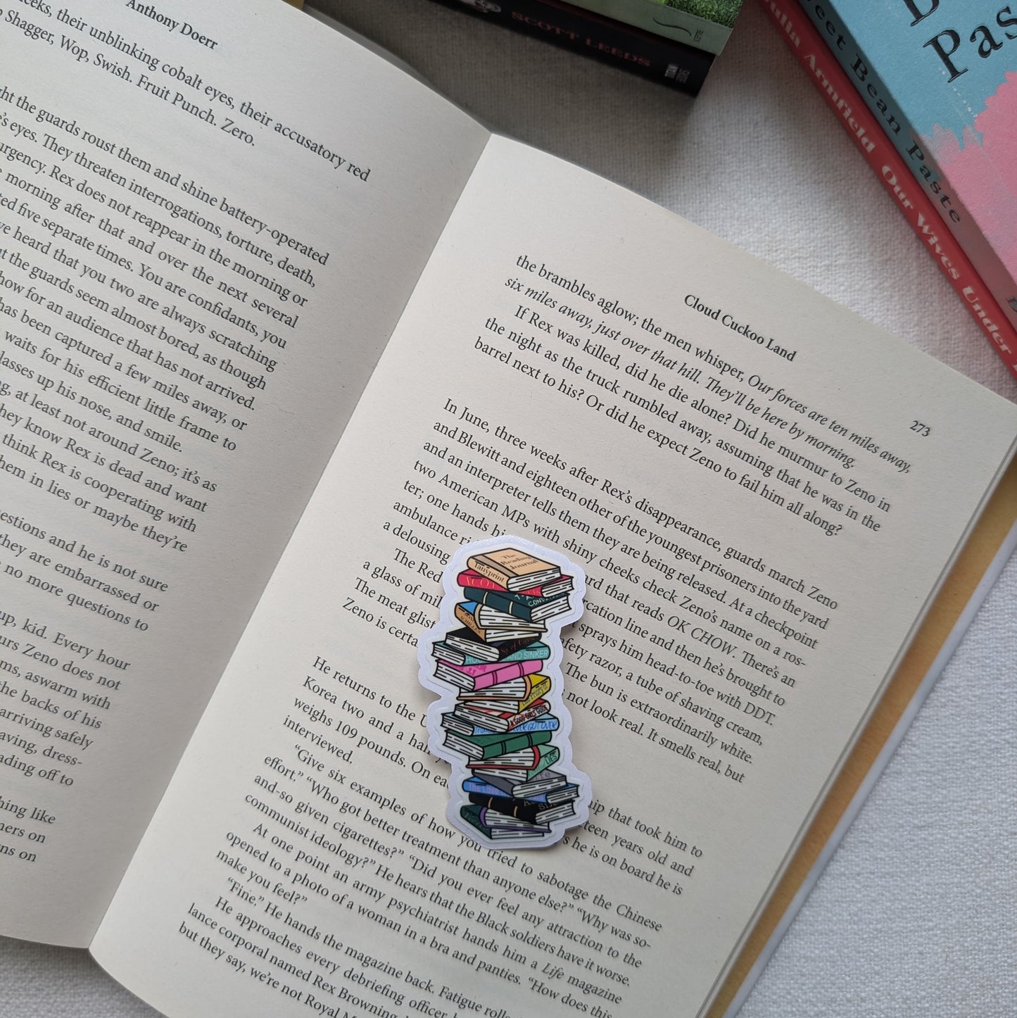 POPULAR BOOKSTACK - STICKER