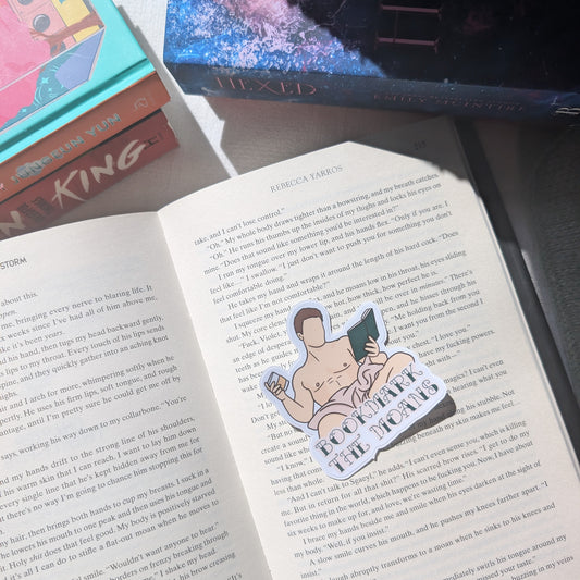 BOOKMARK THE MOANS - STICKER