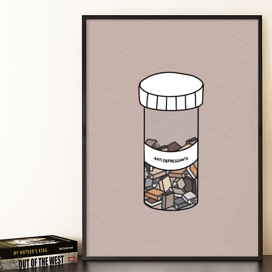 ANTI-DEPRESSANTS - ART PRINT/ KINDLE INSERT