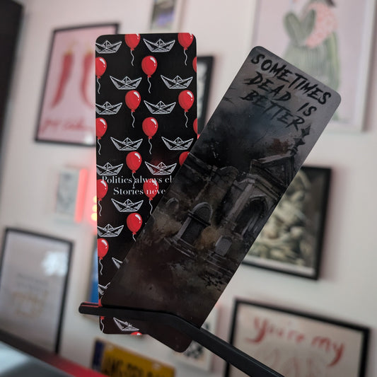 HORROR BOOK - BOOKMARK