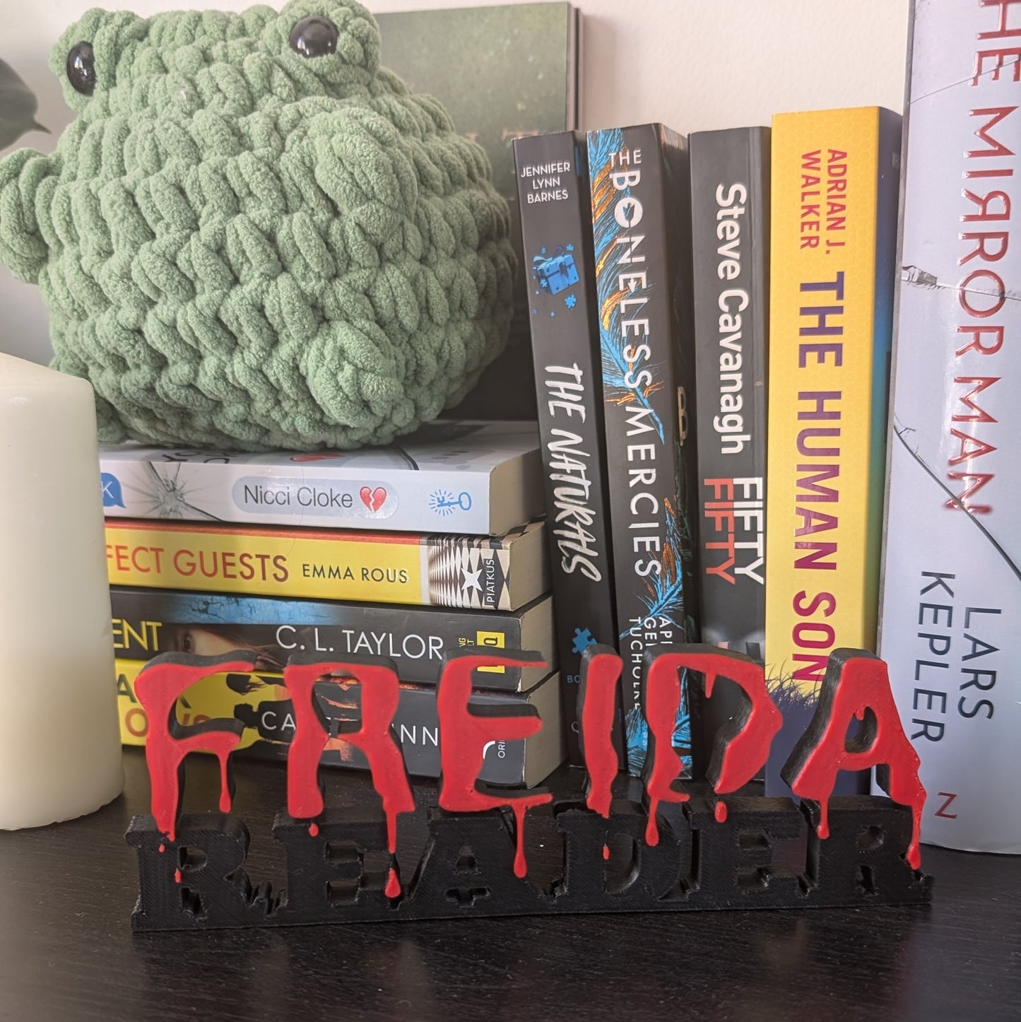 FREIDA READER - 3D PRINTED SIGN