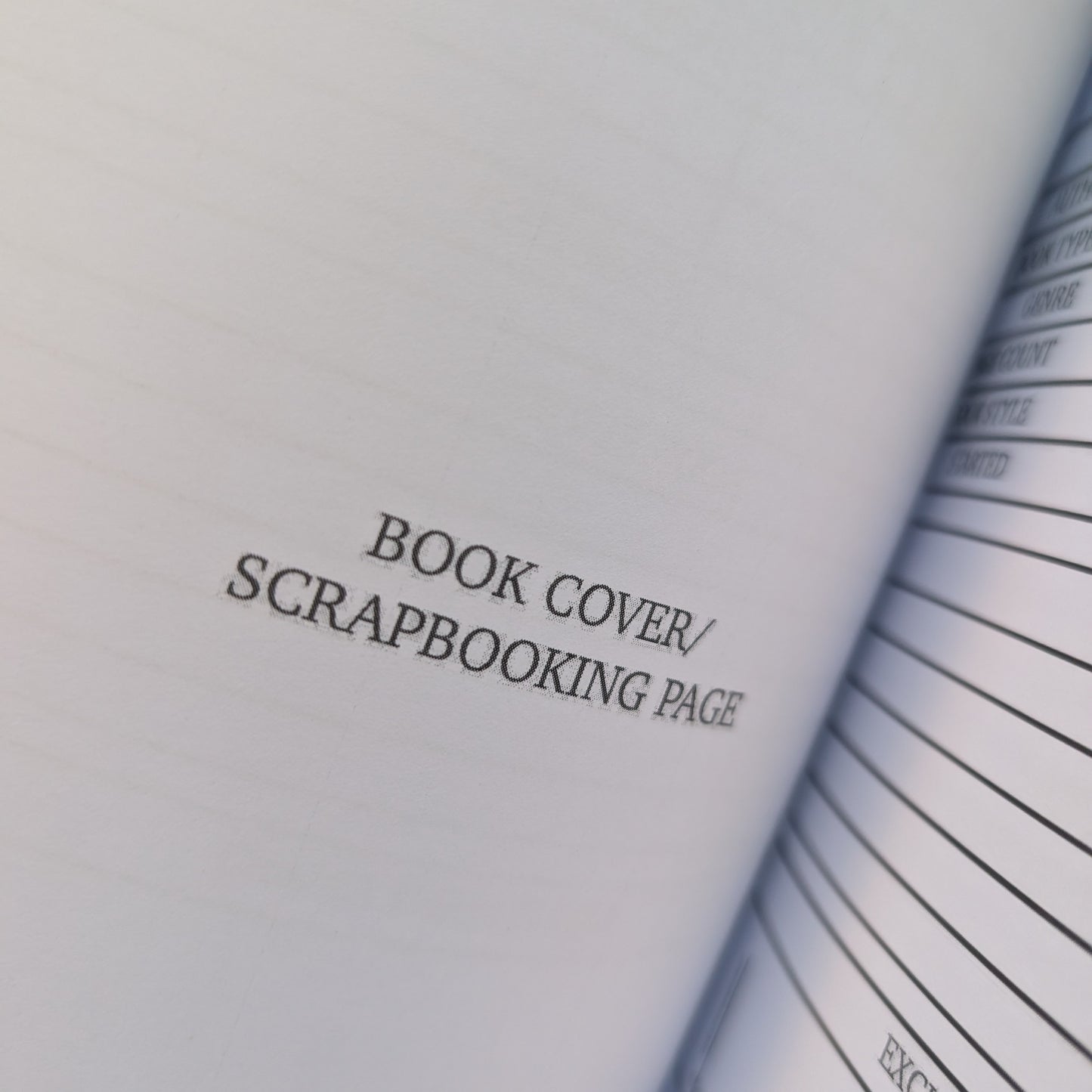 THE READING JOURNAL - YEARLY EDITION