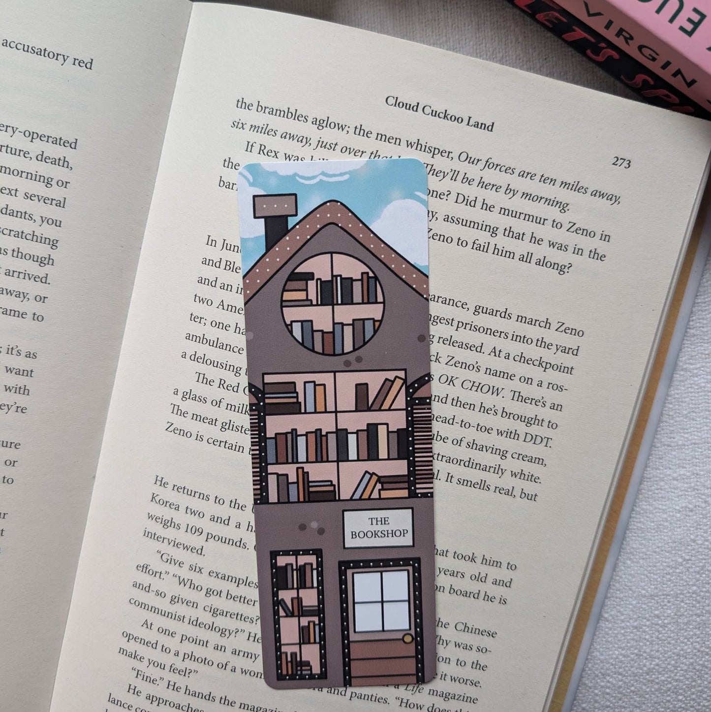 THE BOOK SHOP - BOOKMARK