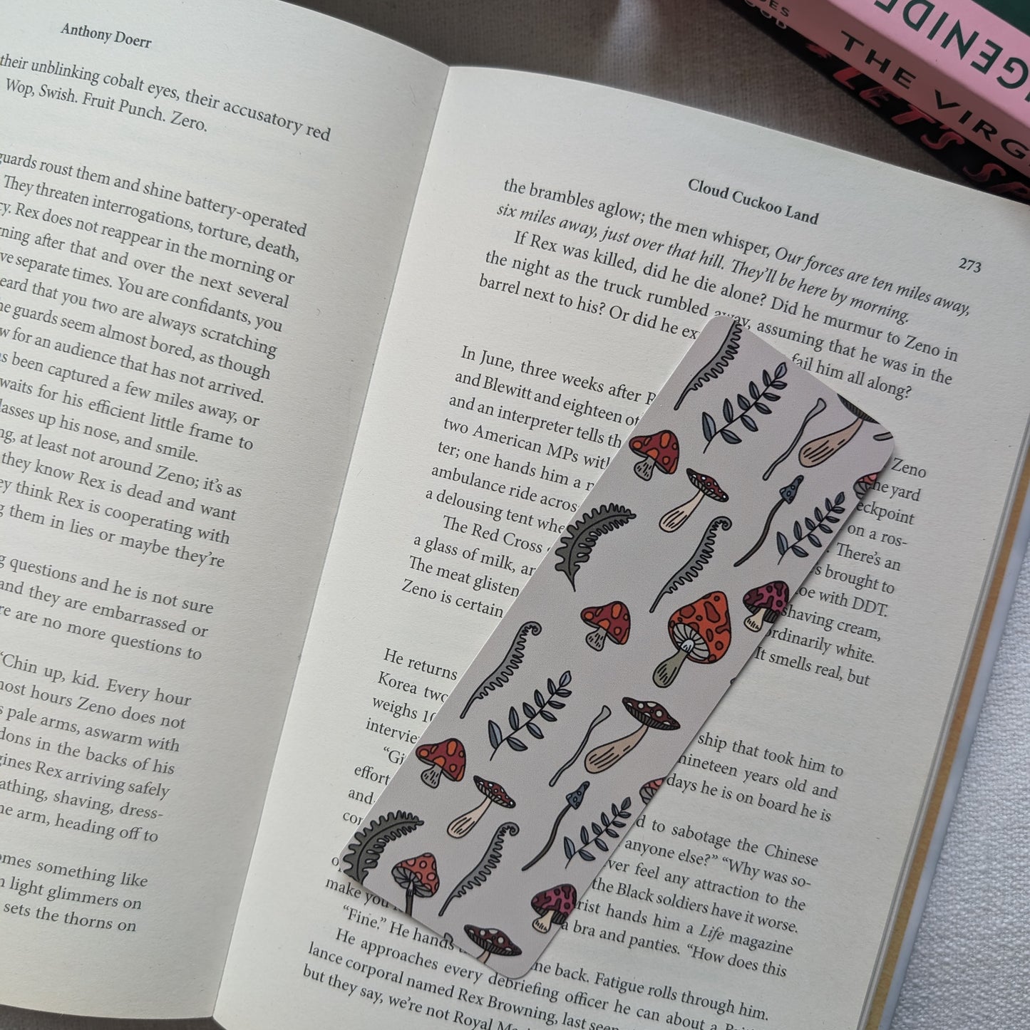 MUSHROOMS - BOOKMARK