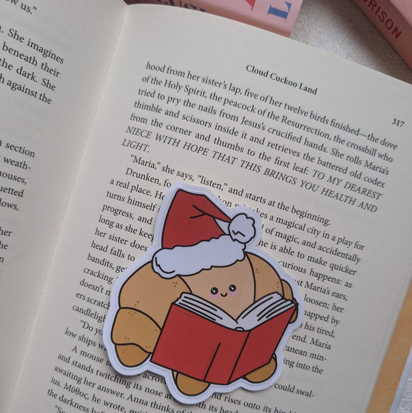 CHRISTMAS CROISSANT - STICKER