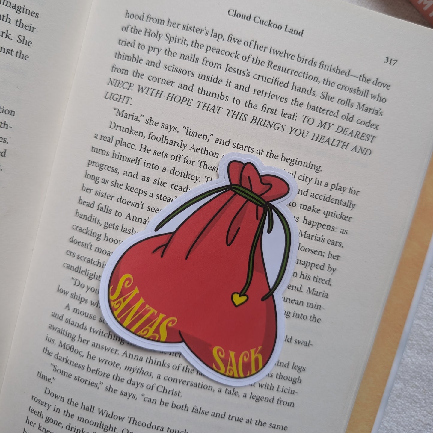 SANTAS SACK - STICKER