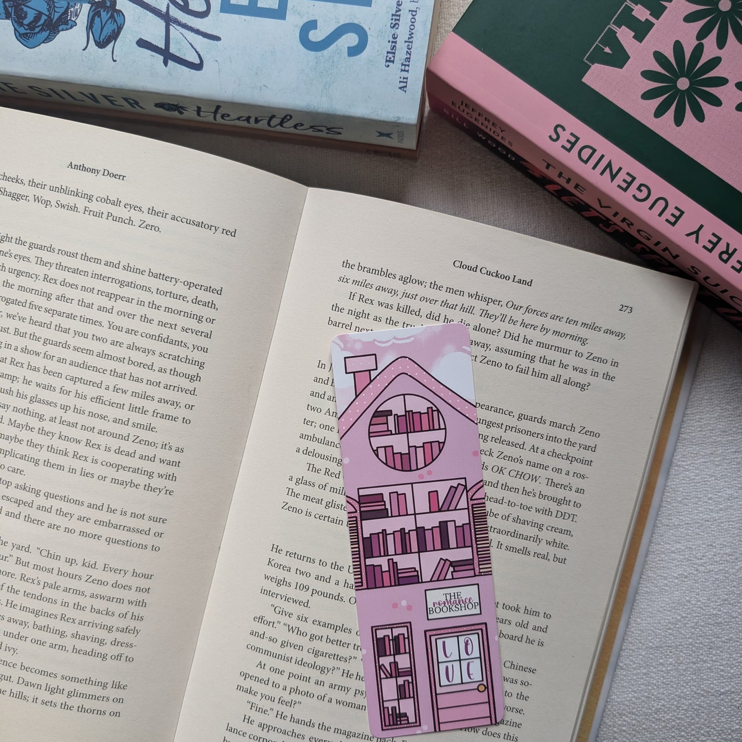 ROMANCE BOOK SHOP - BOOKMARK