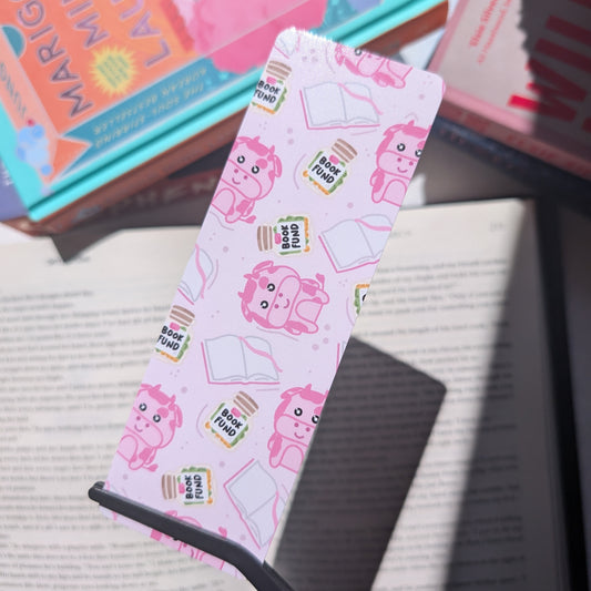 PINK COW - BOOKMARK