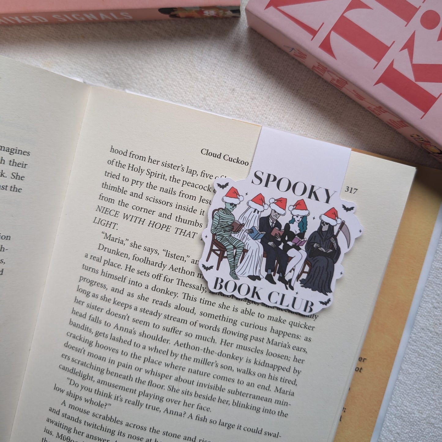 SPOOKY BOOKCLUB - BOOKMARK