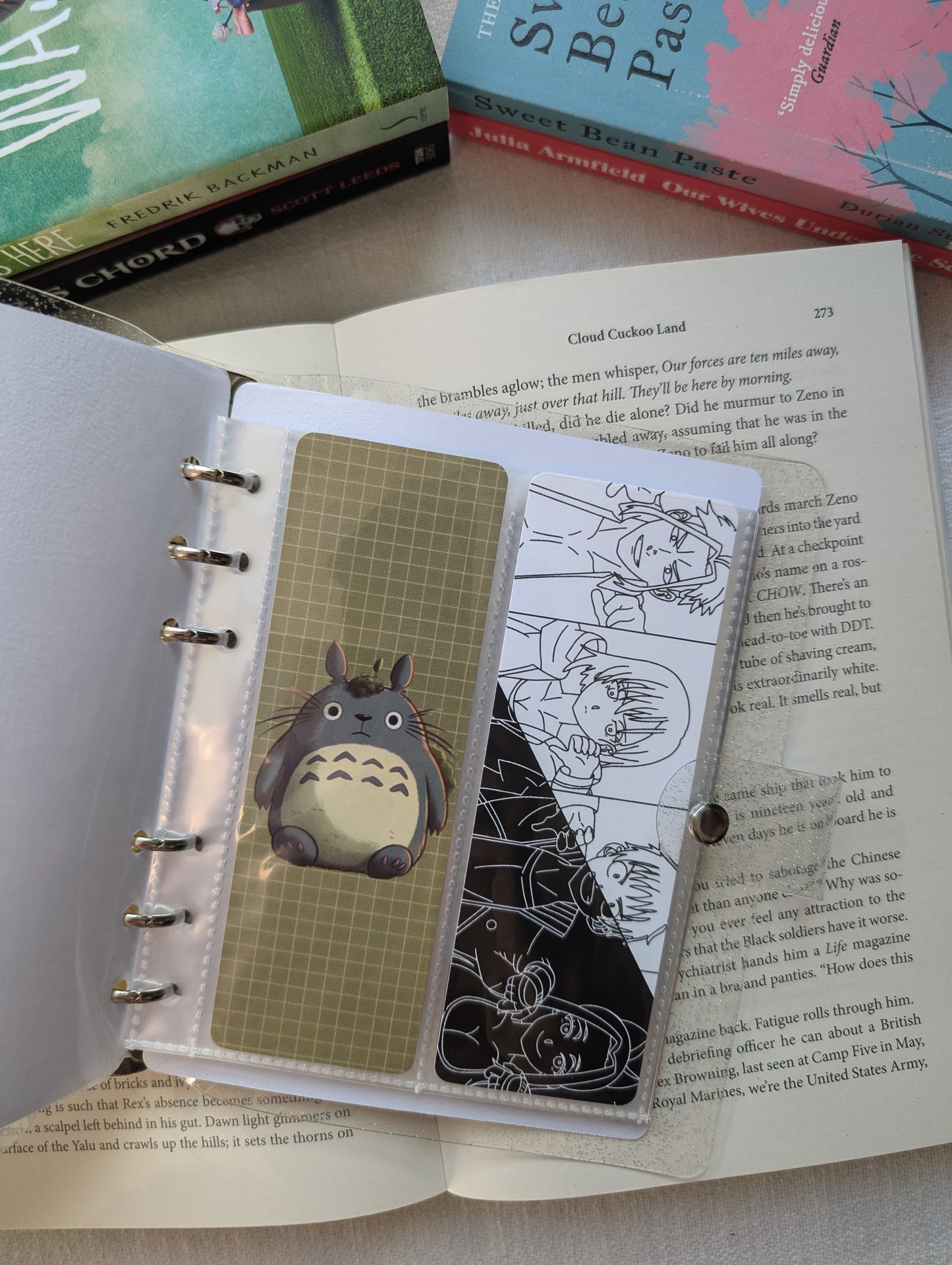 TOTORO - BOOKMARK BINDER (+ 4 BOOKMARKS)