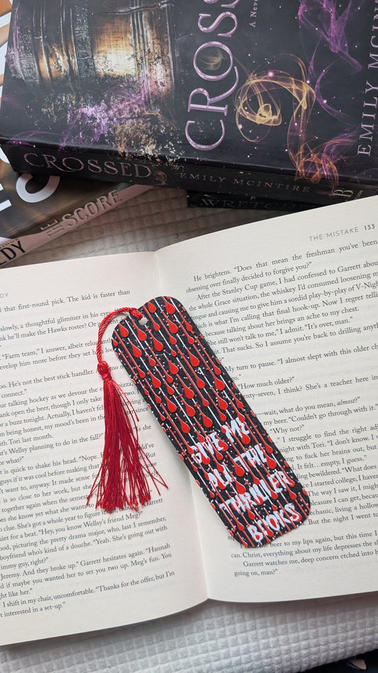 THRILLER BOOKS - 3D PRINTED BOOKMARK