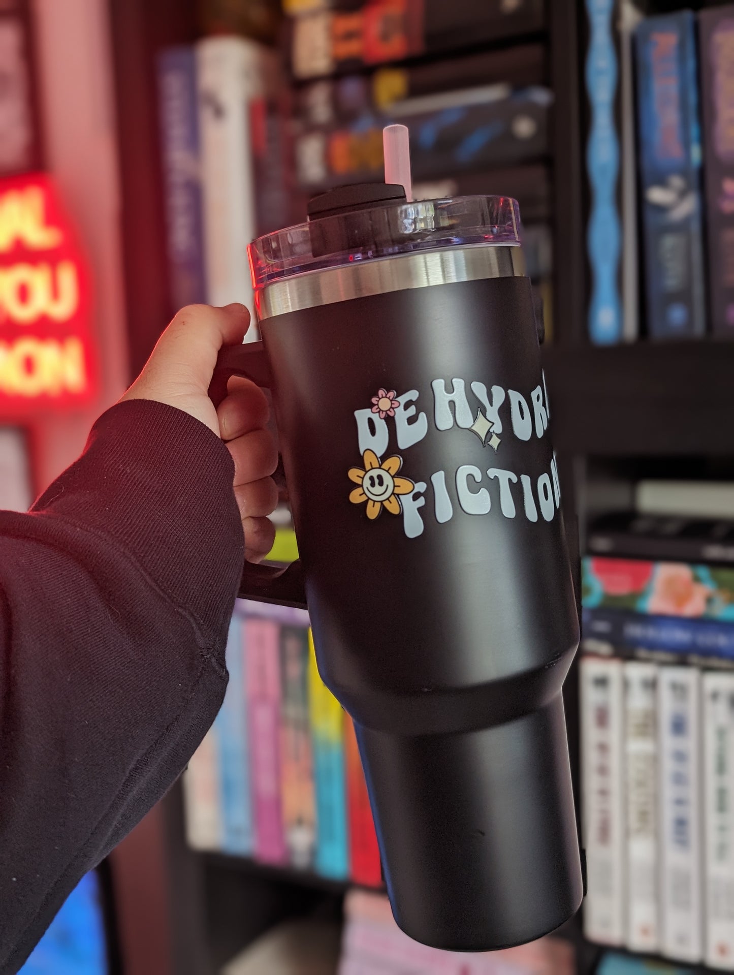 DEHYDRATED FOR FICTIONAL MEN - 40oz TUMBLER