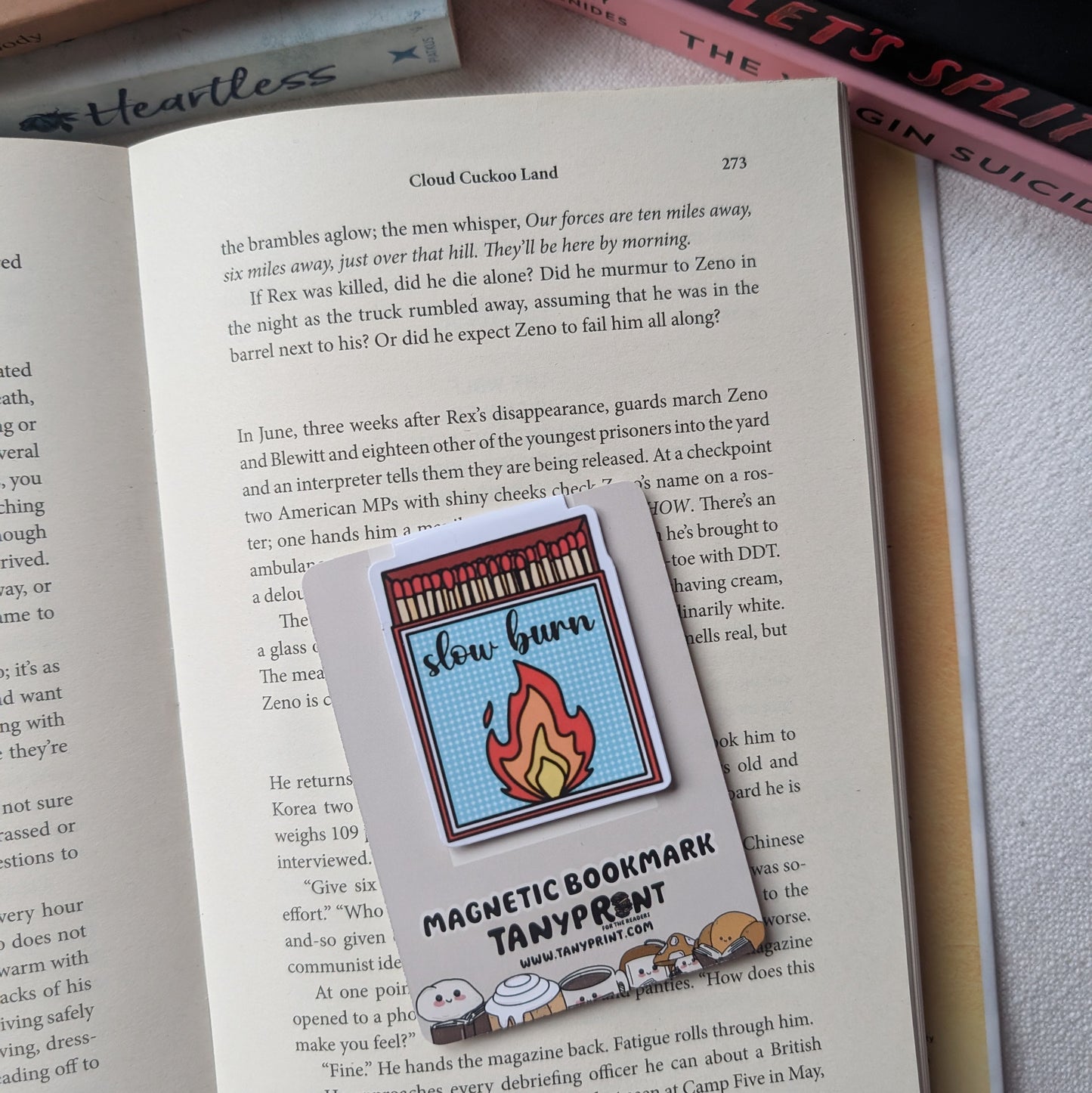 SLOW BURN - BOOKMARK