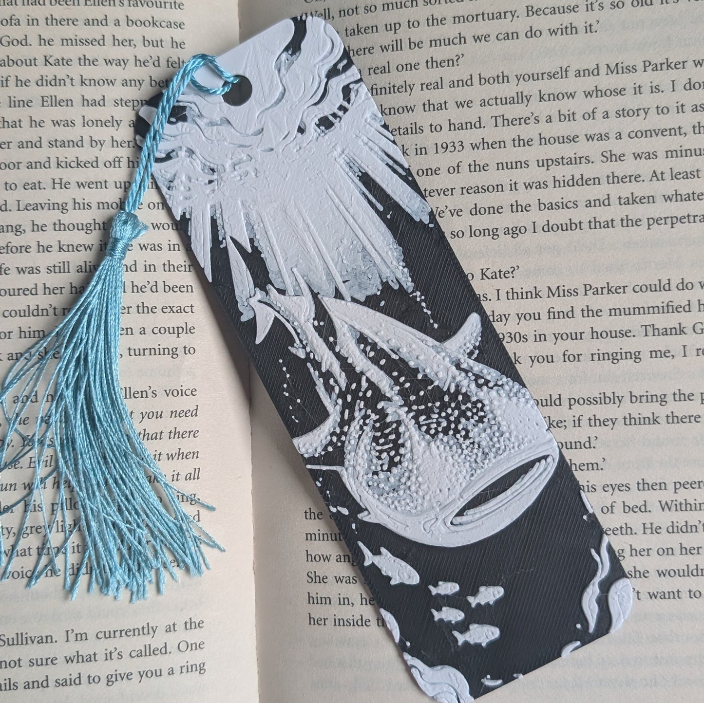 WHALE SHARK - 3D PRINTED BOOKMARK