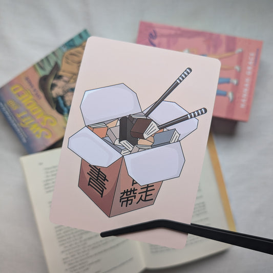 BOOK TAKEAWAY - ART PRINT/ KINDLE INSERT