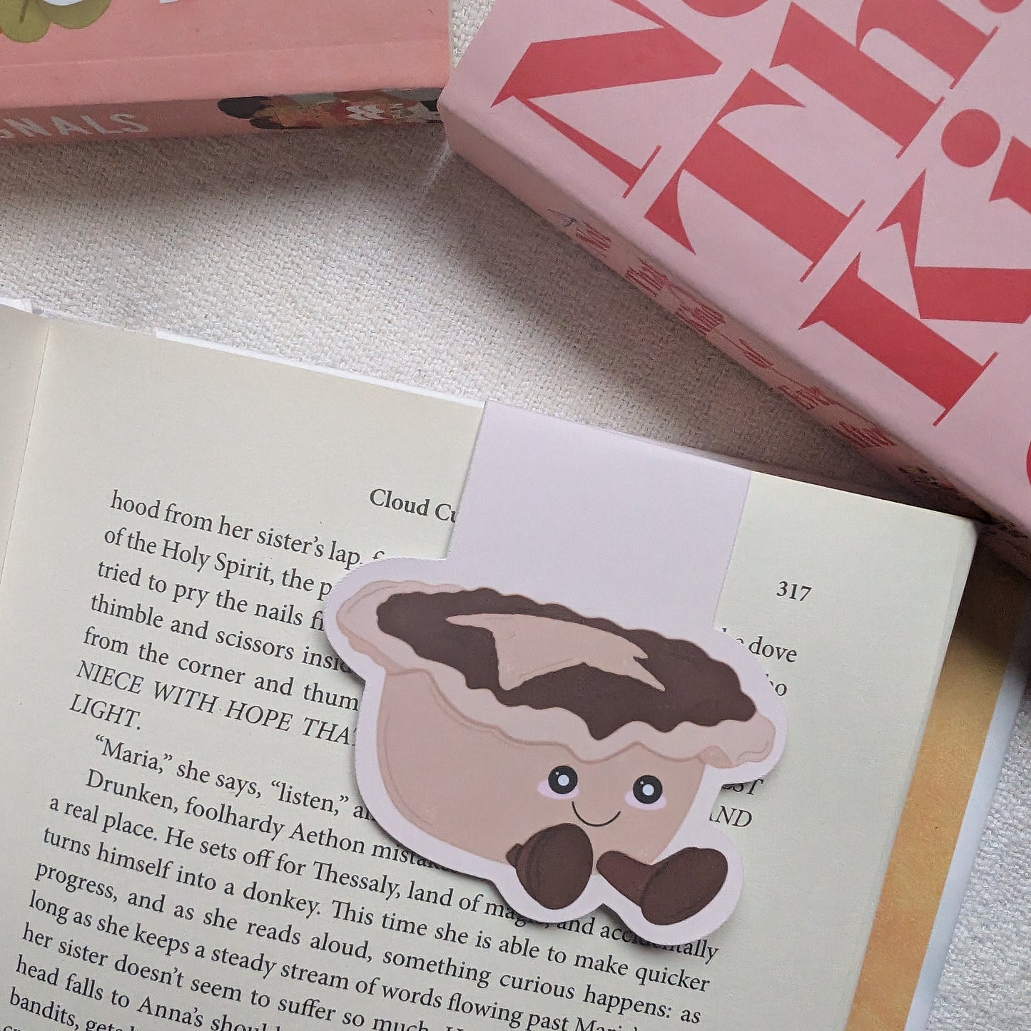 CUTE MINCE PIE - BOOKMARK