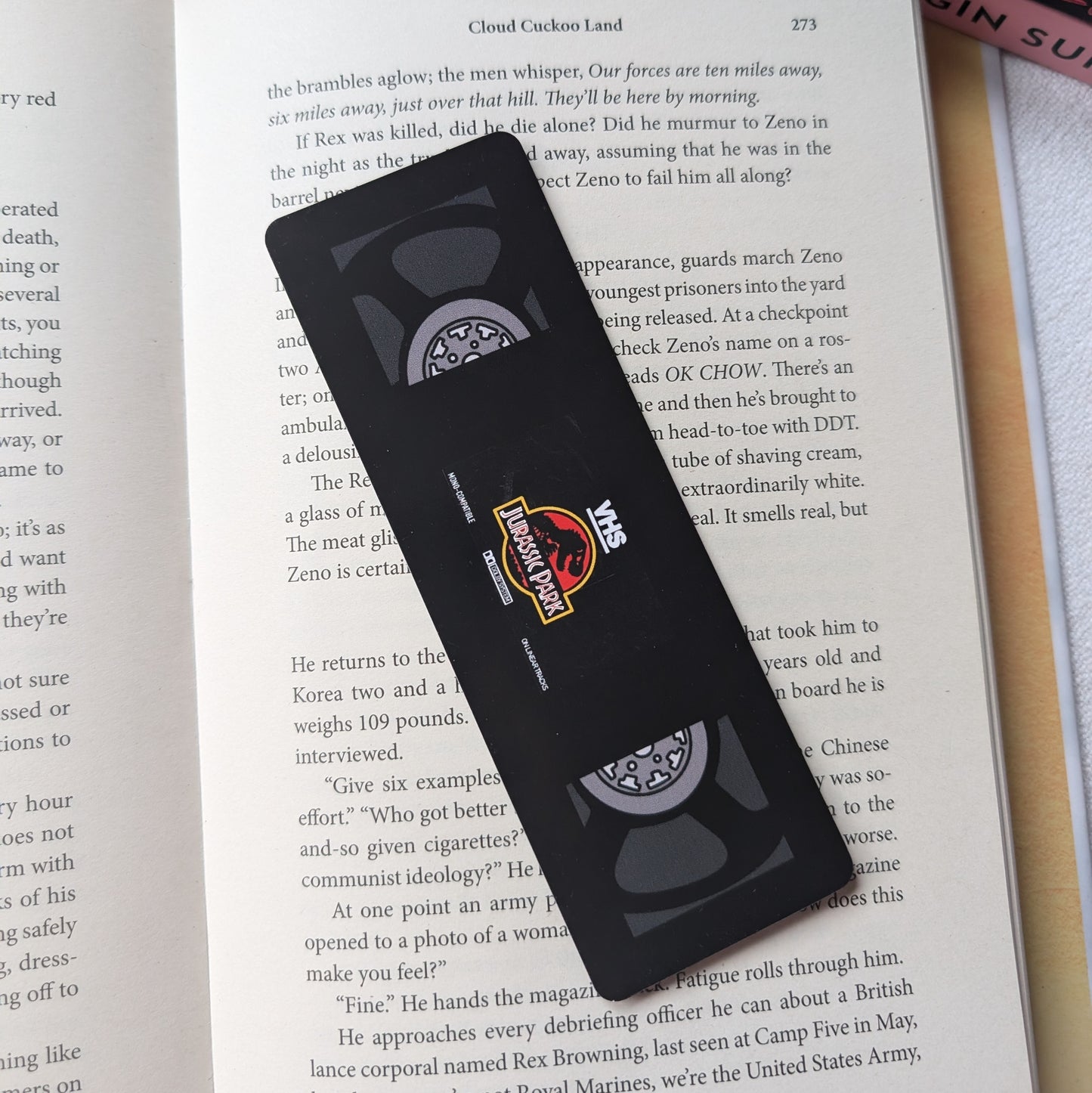 VHS TAPES - BOOKMARK