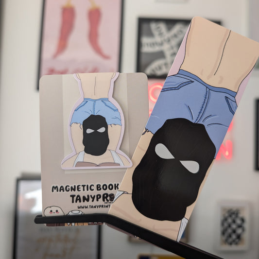 MASKED READER - BOOKMARK