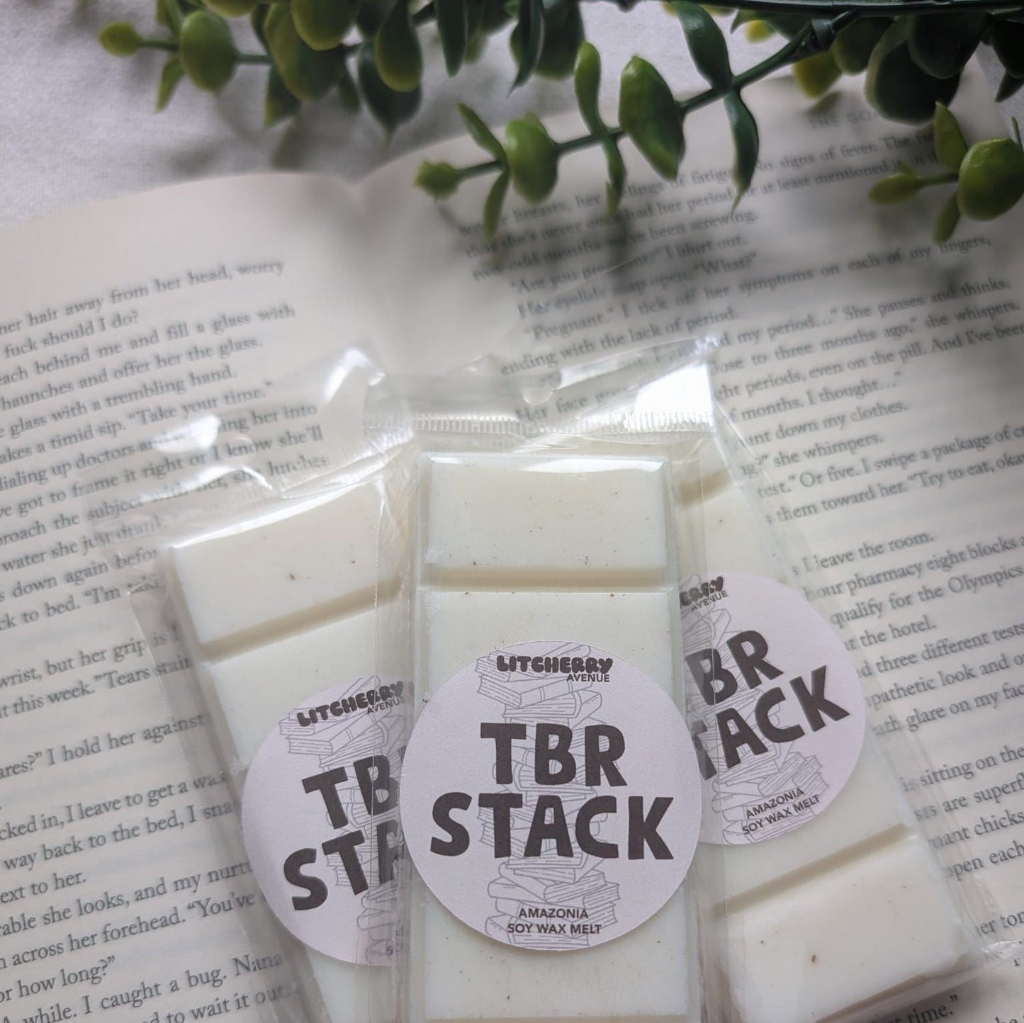 TBR STACK - SOY WAX MELTS | LITCHERRY AVENUE X TANYPRINT