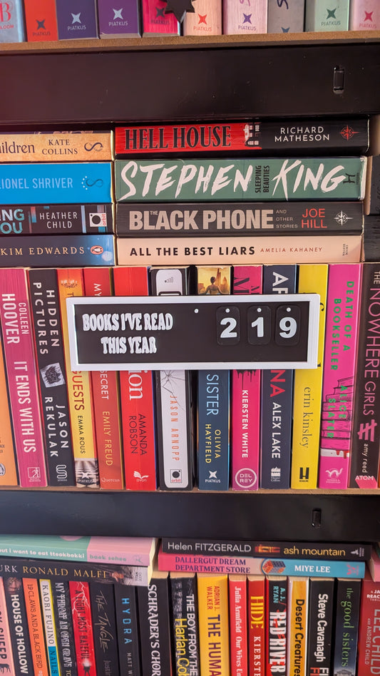 BOOK TRACKER - 3D PRINTED