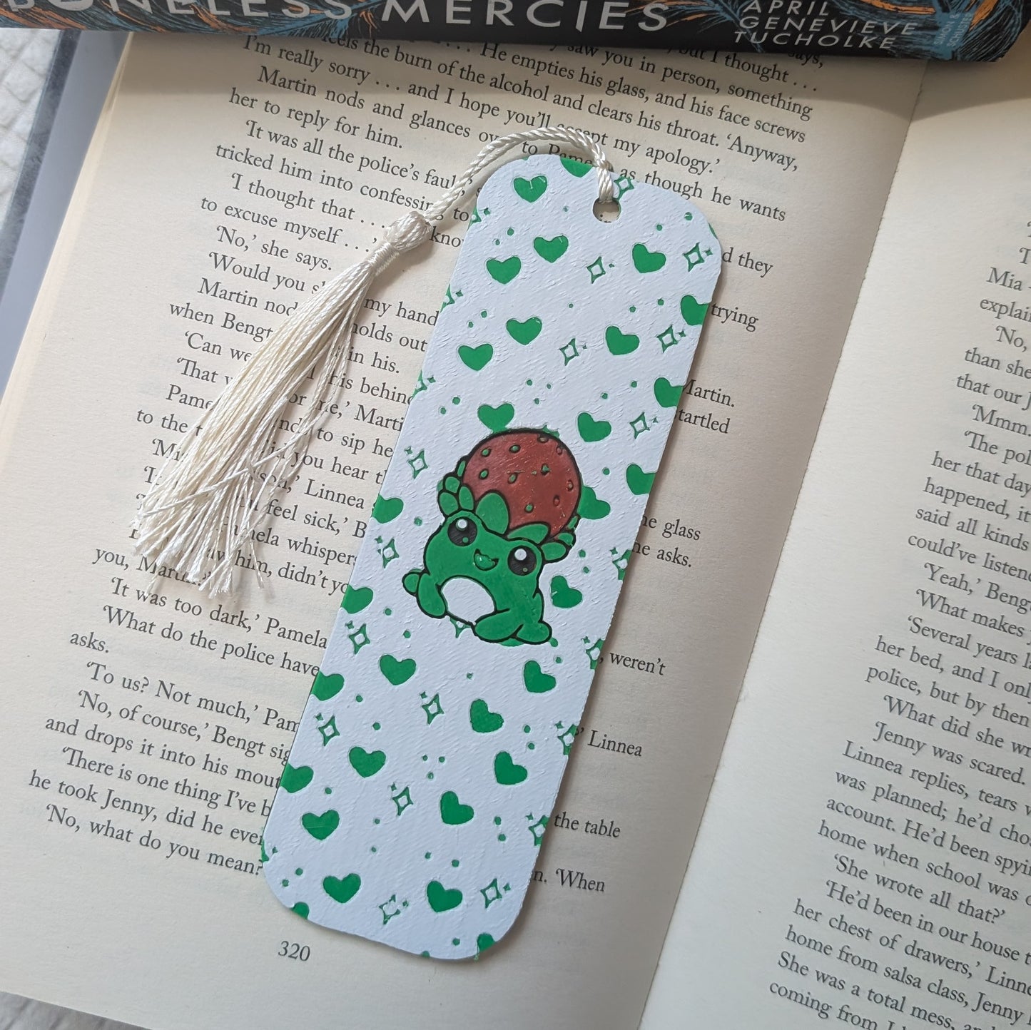 STRAWBERRY FROG - 3D PRINTED BOOKMARK