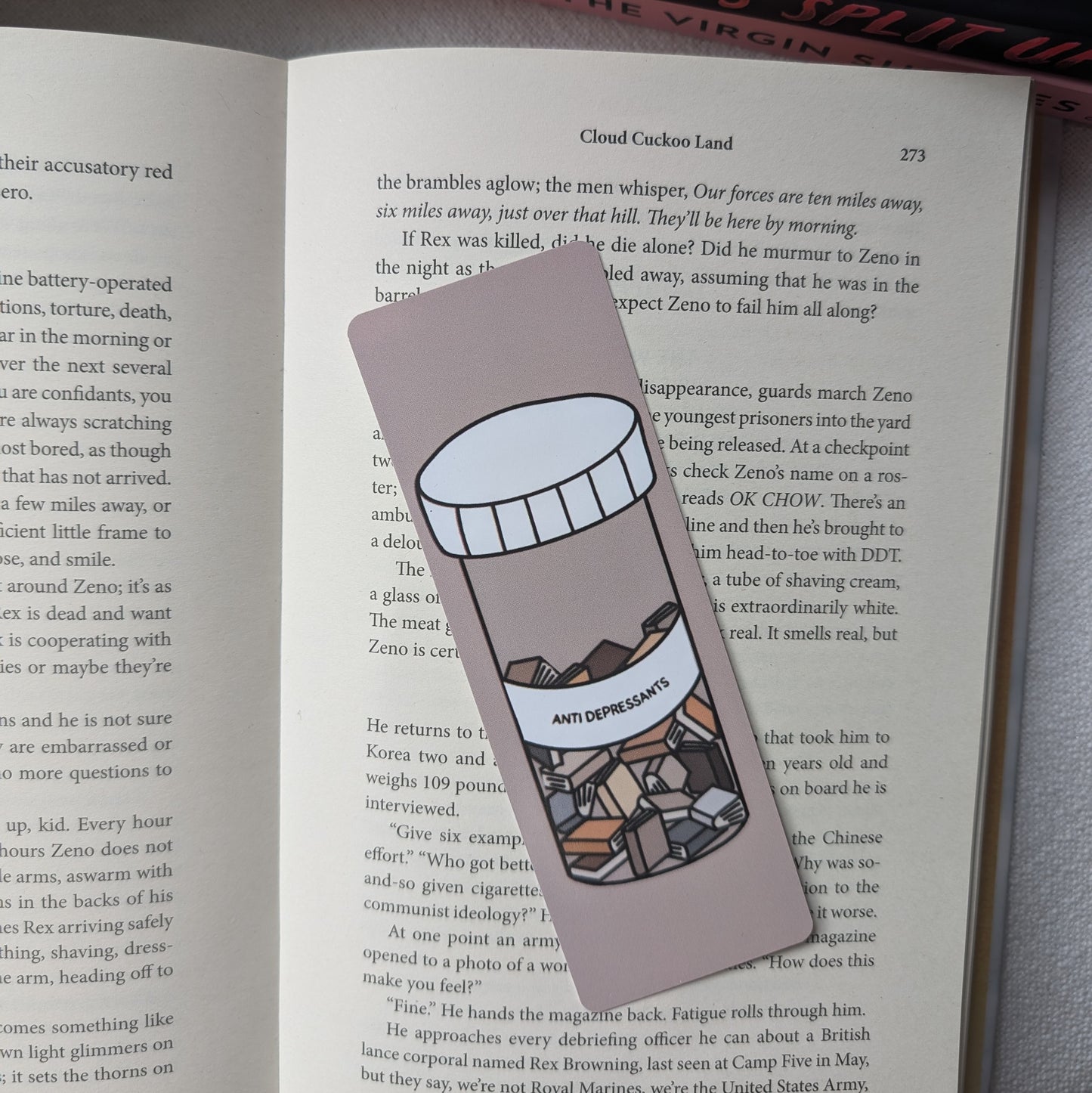 ANTI-DEPRESSANTS - BOOKMARK