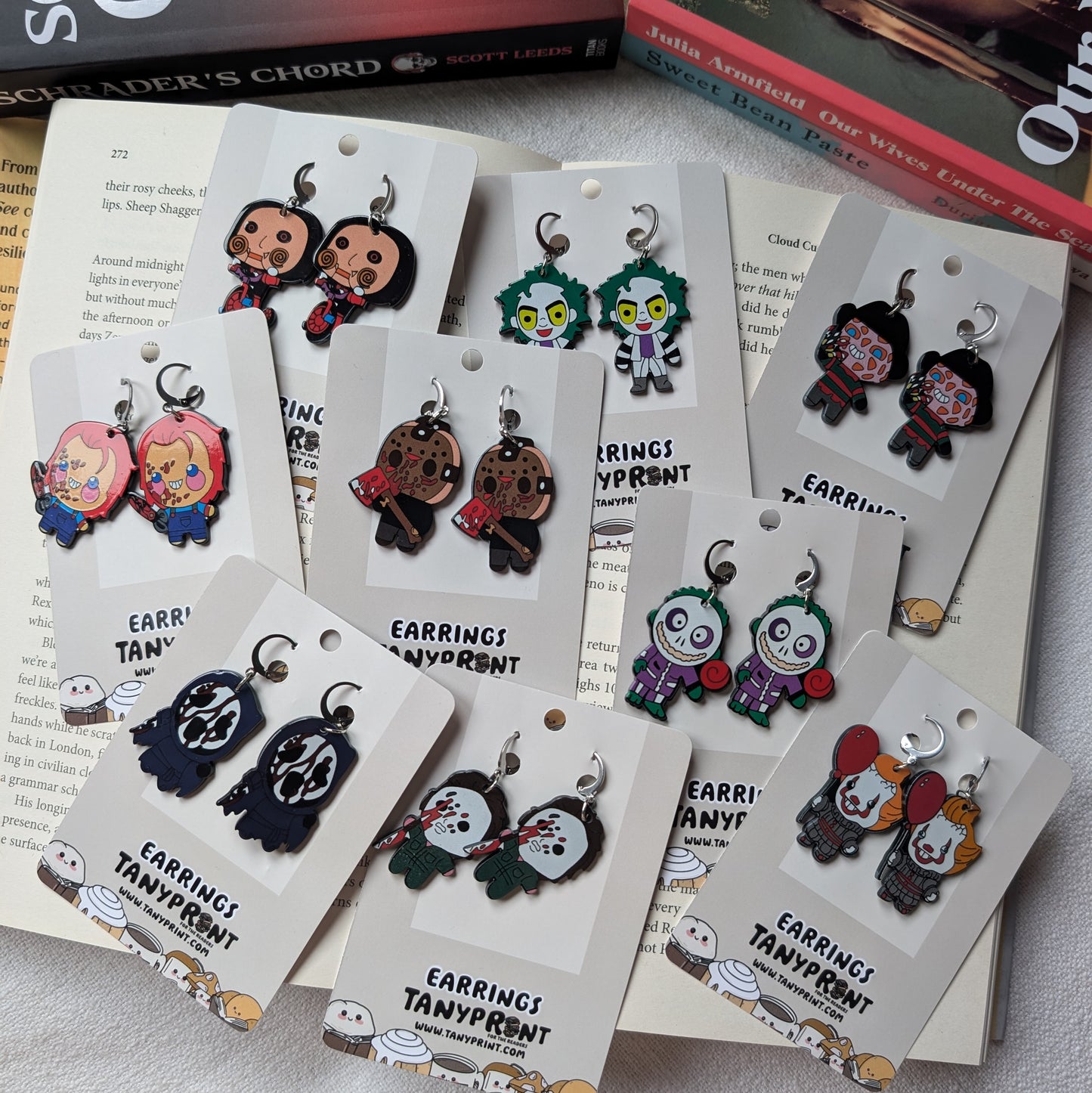 HORROR CHARACTERS - EARRINGS