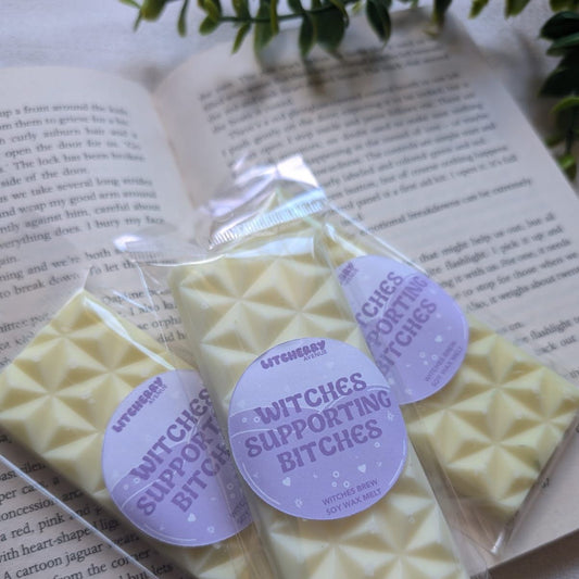 WITCHES SUPPORTING BITCHES - SOY WAX MELTS | LITCHERRY AVENUE X TANYPRINT