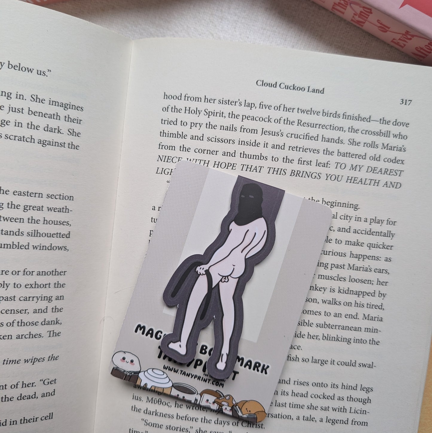 NAKED MASKED MAN  - BOOKMARK