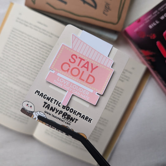 STAY GOLD - BOOKMARK