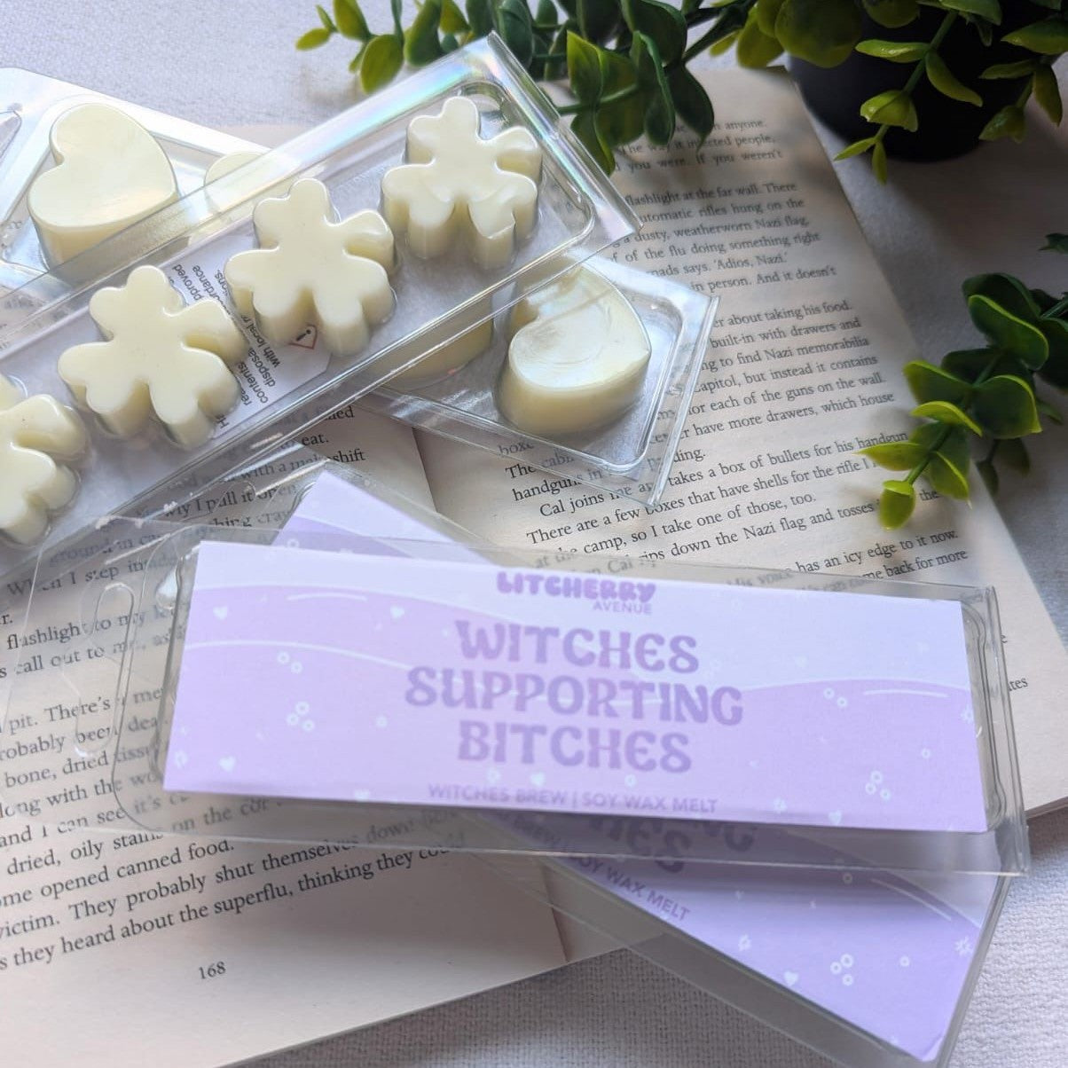 WITCHES SUPPORTING BITCHES - SOY WAX MELTS | LITCHERRY AVENUE X TANYPRINT