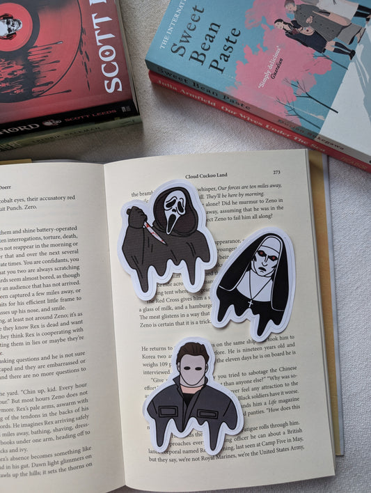 HORROR CHARACTERS - STICKER