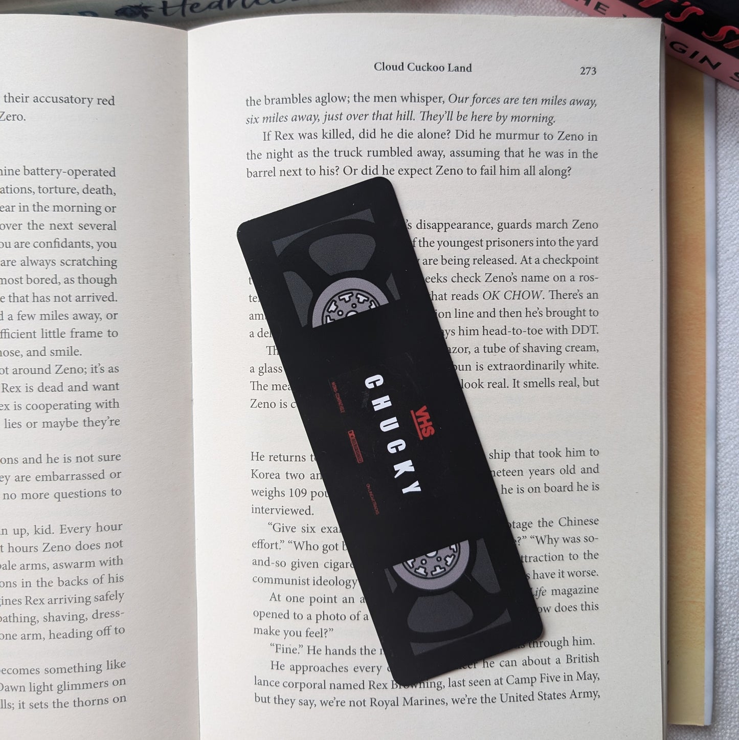 VHS TAPES - BOOKMARK