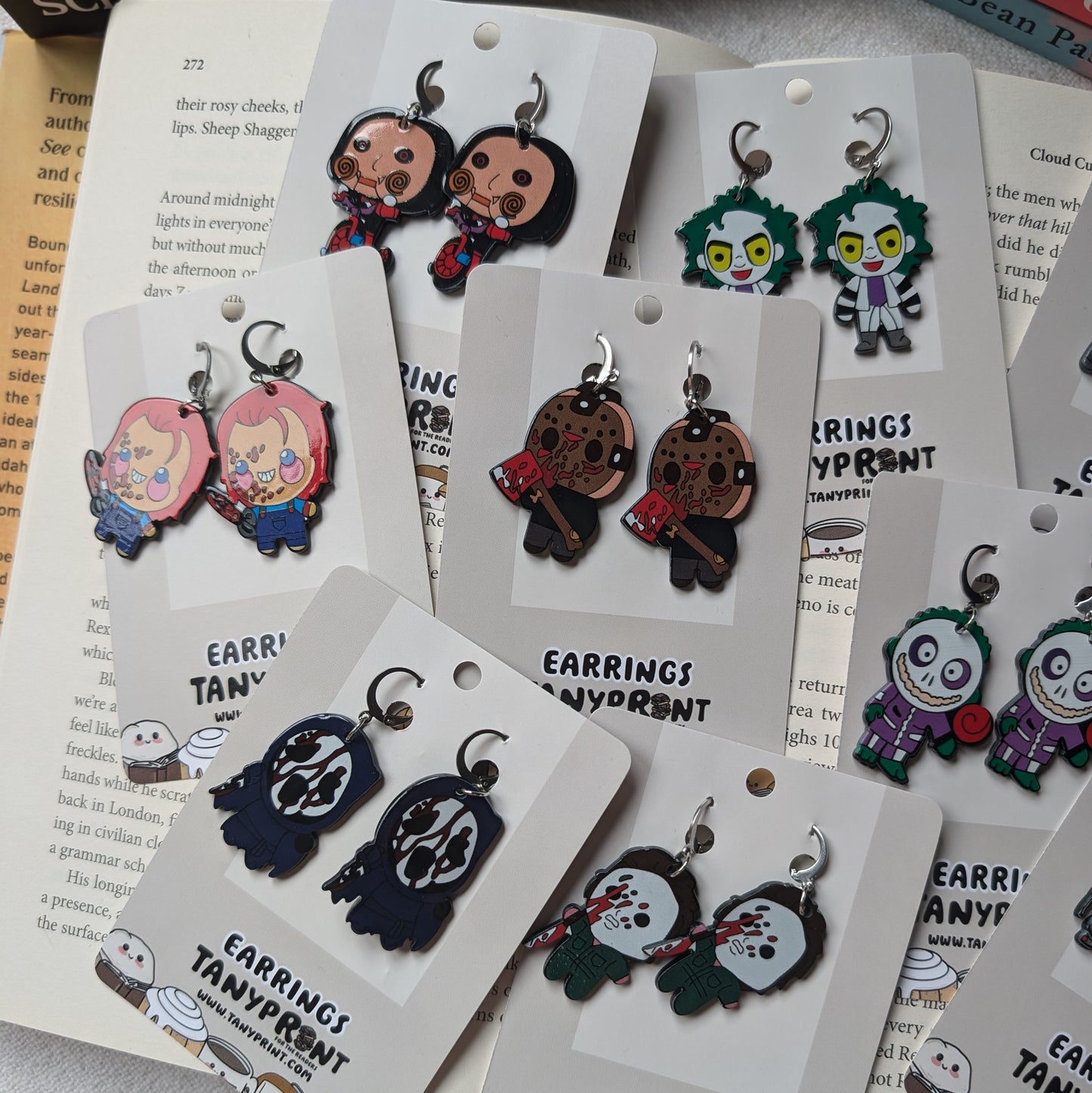 HORROR CHARACTERS - EARRINGS