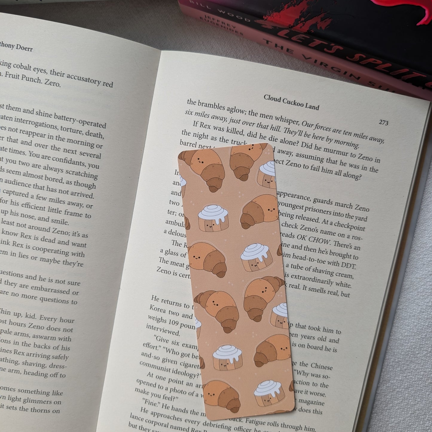 CROISSANT & CINNAMON ROLL - BOOKMARK