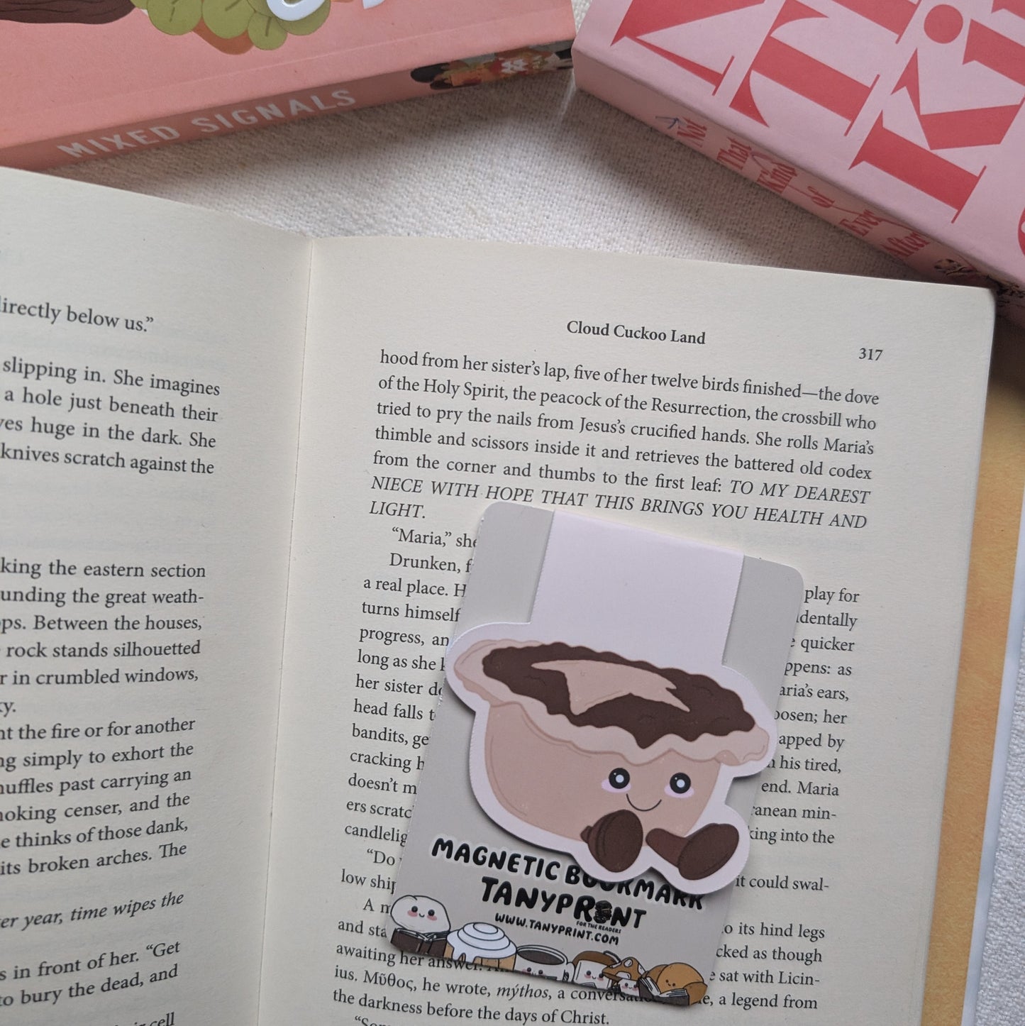 CUTE MINCE PIE - BOOKMARK