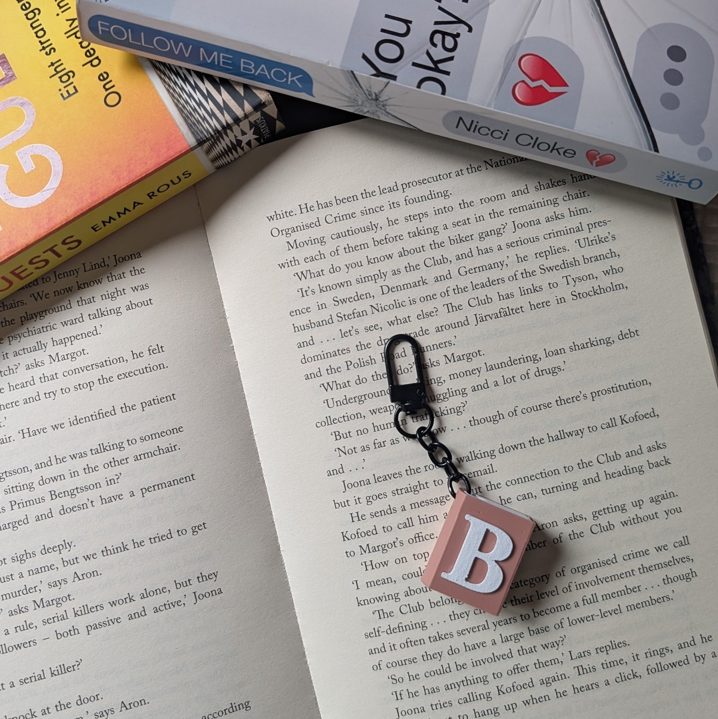 CUSTOM BOOK - KEYCHAIN