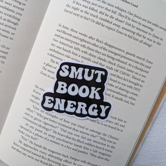 SMUT BOOK ENERGY - STICKER