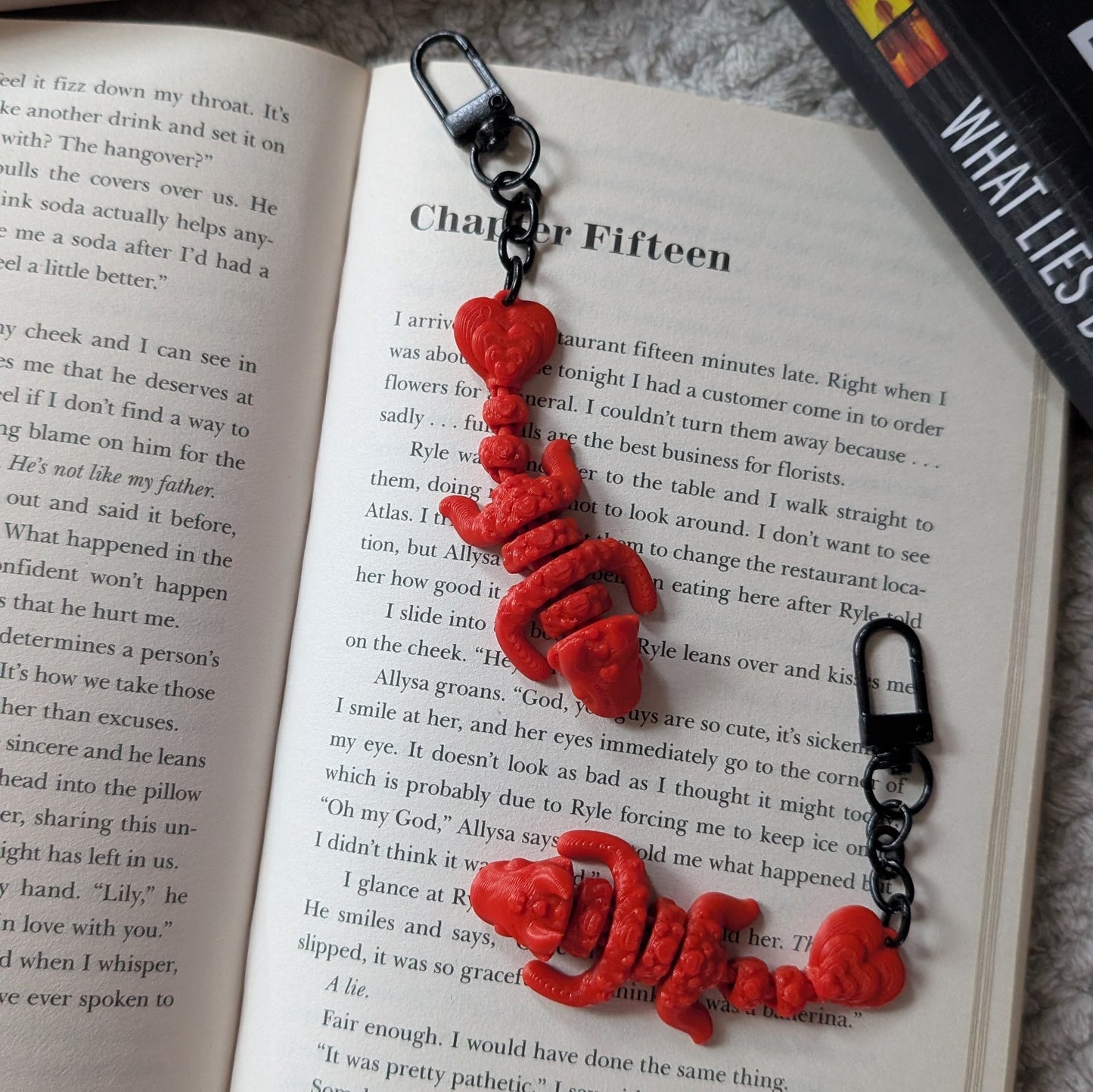 LOVE DRAGON KEYCHAINS - SET OF TWO