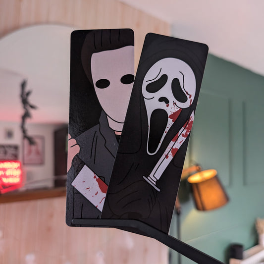 GHOST FACE & MYERS - BOOKMARK