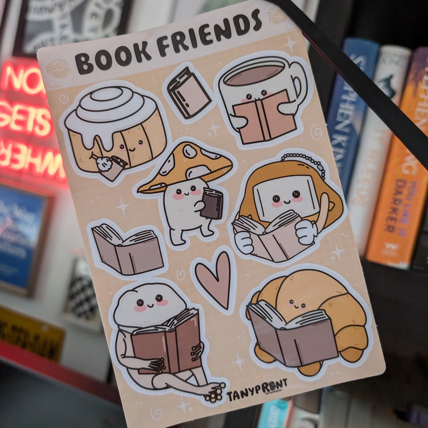 BOOK FRIENDS - STICKER SHEET