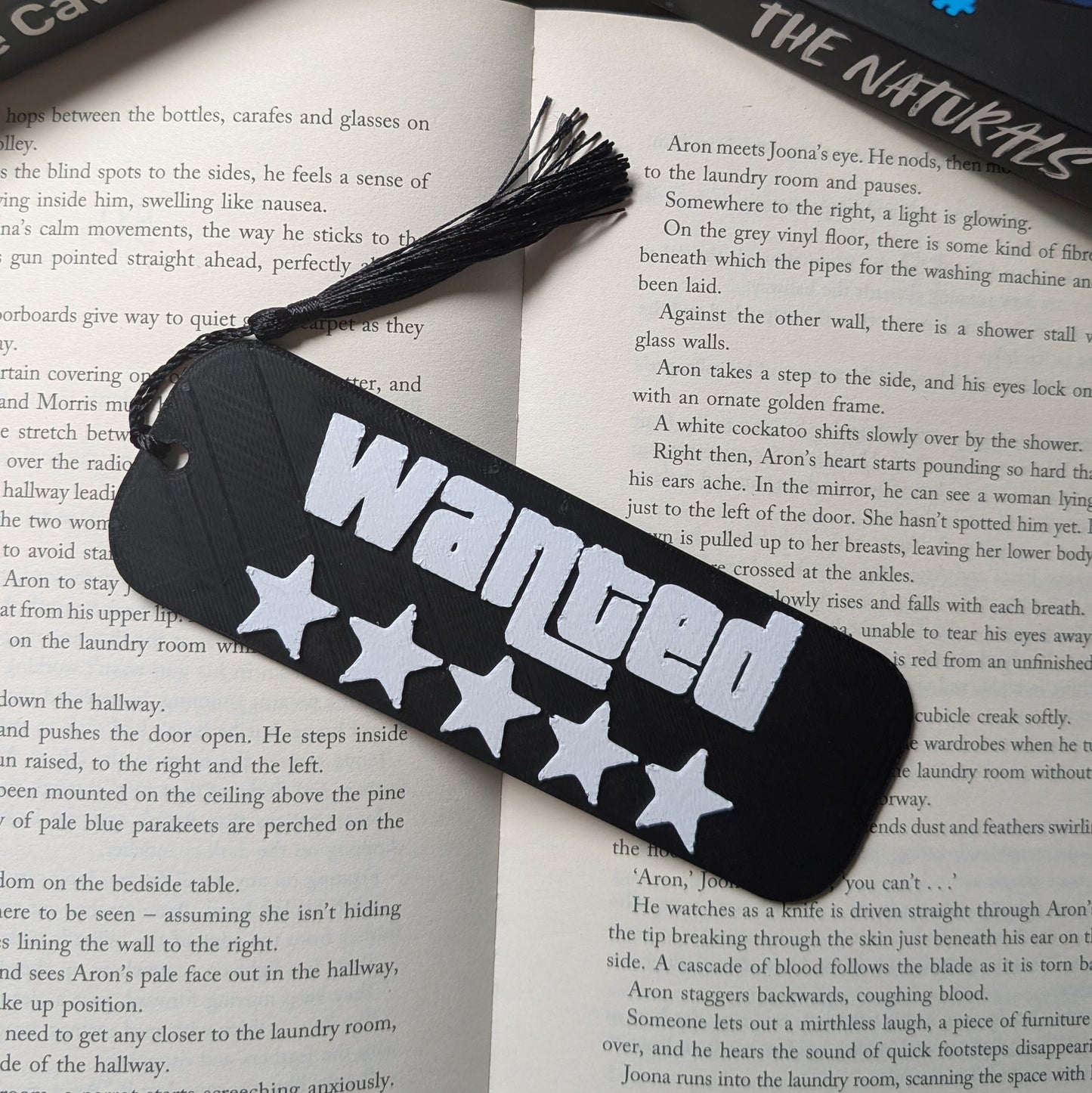 WANTED (GTA) - 3D PRINTED BOOKMARK