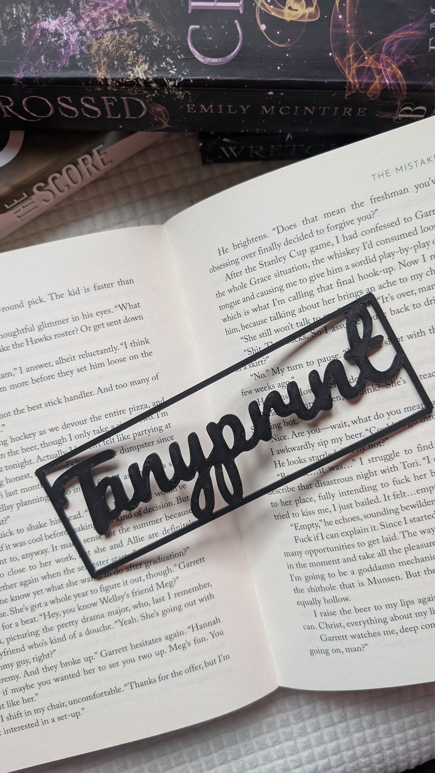 NAME - 3D PRINTED BOOKMARK