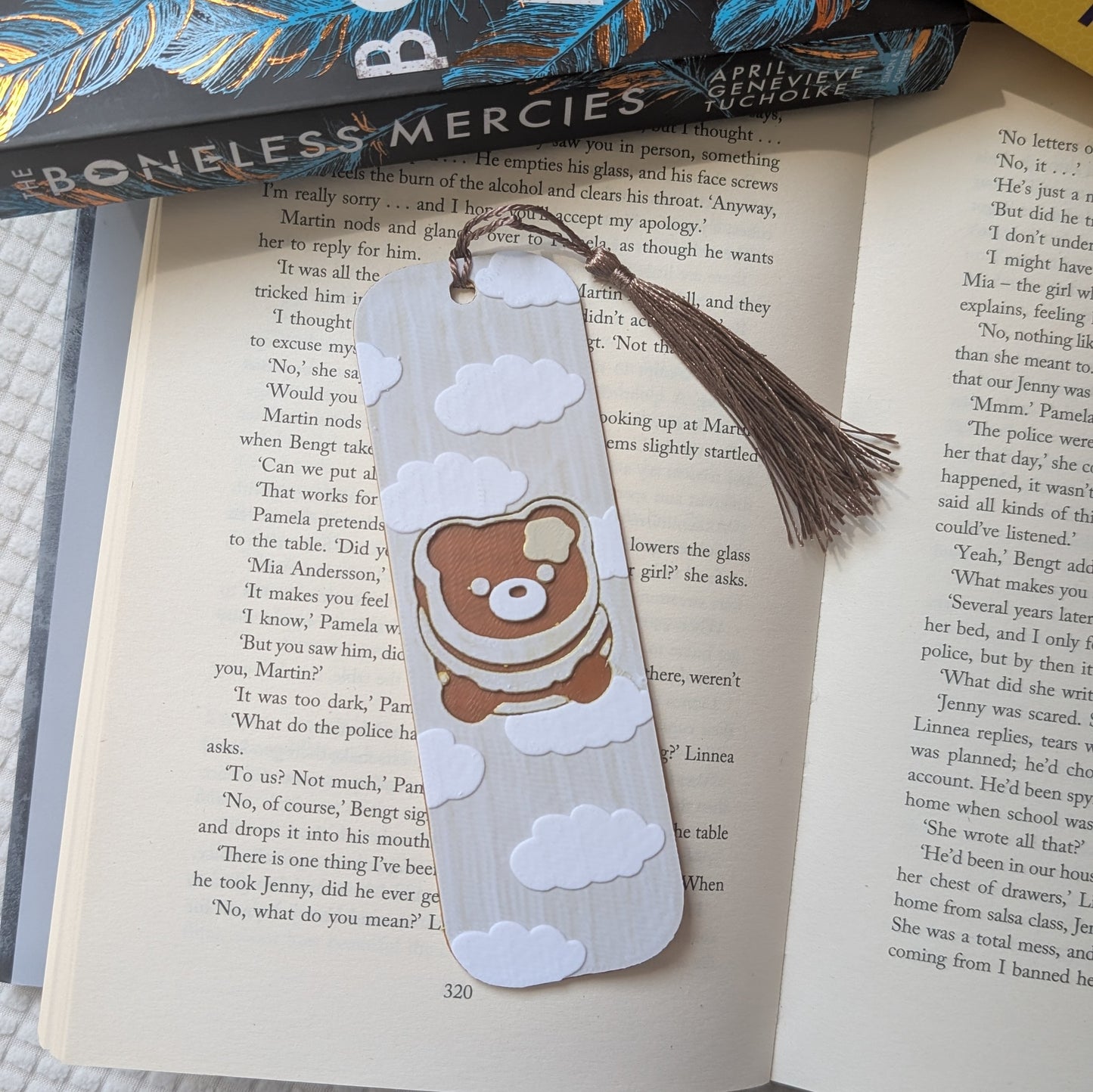 PANCAKE BEAR - 3D PRINTED BOOKMARK