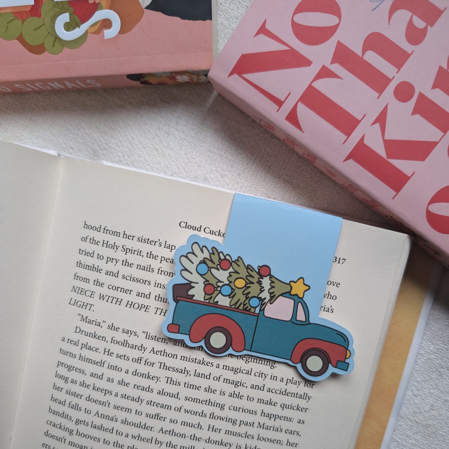 CHRISTMAS TRUCK - BOOKMARK