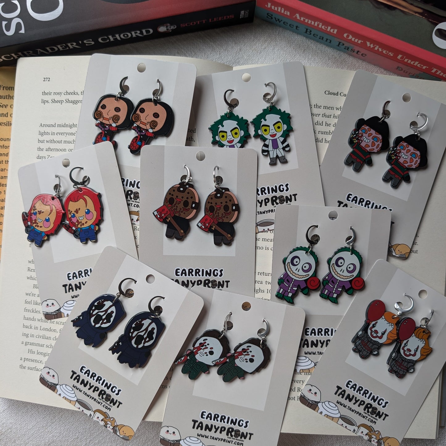 HORROR CHARACTERS - EARRINGS